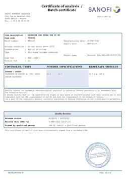 108-Сертификат Депакин Хроносфера, гранулы с пролонг высвобождением 250 мг пакетики 30 шт-11