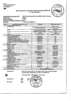 116-Сертификат Глицин Форте Эвалар 500 мг таблетки по 0,58 г, 60 шт-7