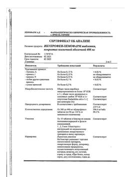 11827-Сертификат Ибупрофен-Хемофарм, таблетки покрыт.плен.об. 400 мг 30 шт-177