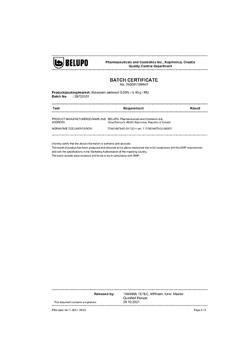 1258-Сертификат Белодерм, мазь для наружного применения 0,05 % 40 г 1 шт-12