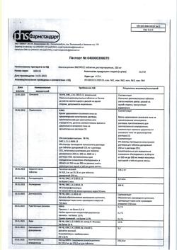 12789-Сертификат Амоксициллин ЭКСПРЕСС, таблетки диспергируемые 250 мг 20 шт-8
