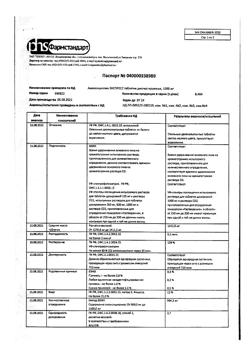 12790-Сертификат Амоксициллин ЭКСПРЕСС, таблетки диспергируемые 1000 мг 20 шт-8