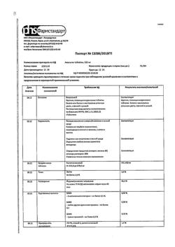 12997-Сертификат Анальгин, таблетки 500 мг 20 шт-87