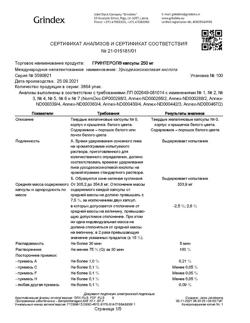 15137-Сертификат Гринтерол, капсулы 250 мг 100 шт-4