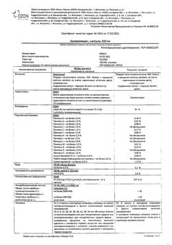 15600-Сертификат Азитромицин, капсулы 250 мг 6 шт-3