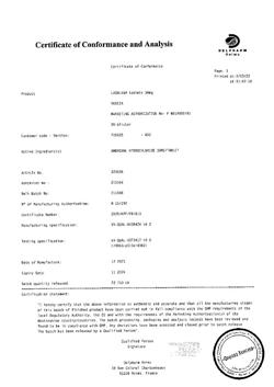 15615-Сертификат Лазолван, таблетки 30 мг 20 шт-45