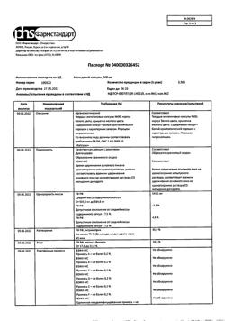 16363-Сертификат Мельдоний, капсулы 500 мг 60 шт-15