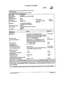 17319-Сертификат Но-шпа, таблетки 40 мг 100 шт-183