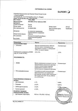 17319-Сертификат Но-шпа, таблетки 40 мг 100 шт-86