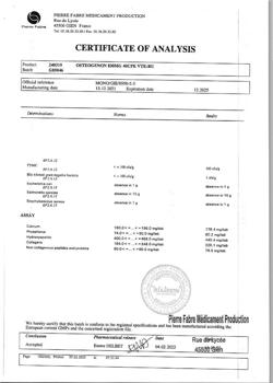 17569-Сертификат Остеогенон, таблетки покрыт.об. 830 мг 40 шт-3