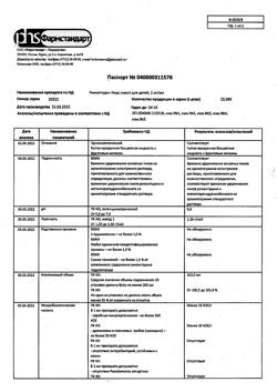18372-Сертификат Римантадин Кидс, сироп 2 мг/мл 200 мл 1 шт-7