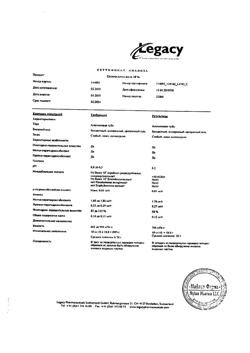 18925-Сертификат Солкосерил, гель для наружного применения 10 % 20 г 1 шт-65