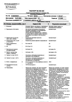 19129-Сертификат Стрептоцид растворимый, линимент 5 % 30 г 1 шт-25