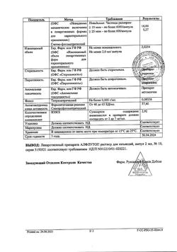 19634-Сертификат Алфлутоп, раствор для инъекций 2 мл 10 шт-6