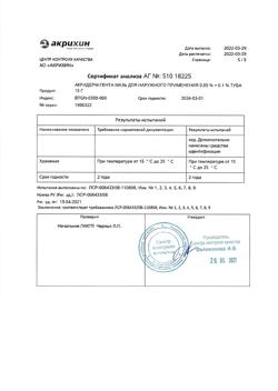 19774-Сертификат Акридерм Гента, мазь для наружного применения   15 г 1 шт-2