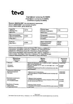 19881-Сертификат Индовазин, гель для наружного применения 45 г 1 шт-34