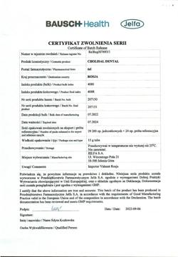 20496-Сертификат Холисал Дентал гель, 15 г 1 шт-3