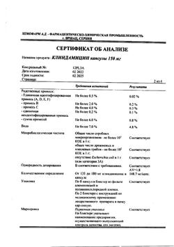 21555-Сертификат Клиндамицин, капсулы 150 мг 16 шт-20