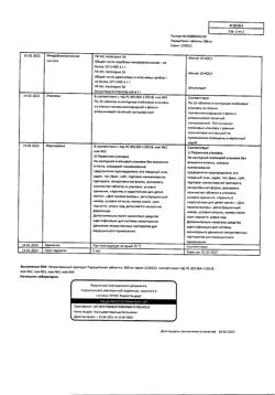 21928-Сертификат Парацетамол, таблетки 500 мг 10 шт-77