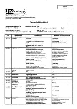 21928-Сертификат Парацетамол, таблетки 500 мг 10 шт-8