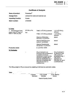 22459-Сертификат Постеризан, мазь для наружного применения 25 г 1 шт-20