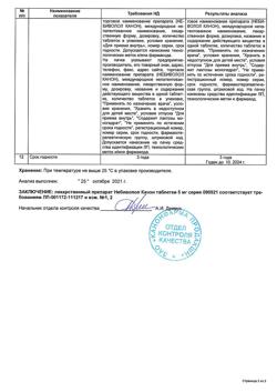 22523-Сертификат Небиволол, таблетки 5 мг 28 шт-2