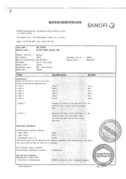 22689-Сертификат Но-шпа форте, таблетки 80 мг 10 шт-28