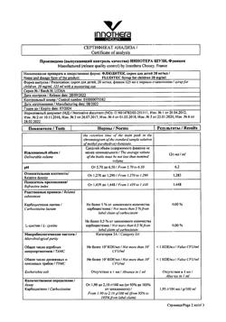 23218-Сертификат Флюдитек, сироп для детей 20 мг/мл 125 мл 1 шт-5