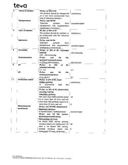 23811-Сертификат Золедронат-Тева, концентрат д/приг раствора для инфузий 4 мг 5 мл фл 1 шт-3