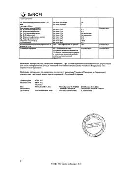 23829-Сертификат Клафоран, порошок д/приг раствора для в/в и в/м введ  1 г фл 1 шт-6