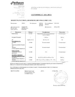 23841-Сертификат Когитум, раствор для приема внутрь 25 мг/мл 10 мл амп 30 шт-27