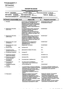 24353-Сертификат Папаверин, суппозитории ректальные 20 мг 10 шт-15