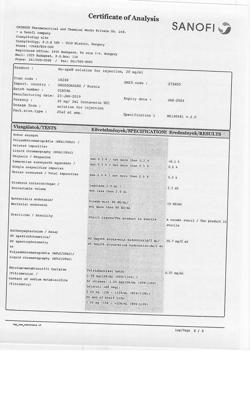 24604-Сертификат Но-шпа, раствор для в/в и в/м введ. 20 мг/мл 2 мл 25 шт-105