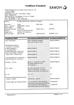 24604-Сертификат Но-шпа, раствор для в/в и в/м введ. 20 мг/мл 2 мл 25 шт-97