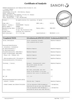 24604-Сертификат Но-шпа, раствор для в/в и в/м введ. 20 мг/мл 2 мл 25 шт-64