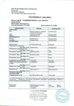 24610-Сертификат Тардиферон, таблетки с пролонг высвобождением покрыт.плен.об. 80 мг 30 шт-13