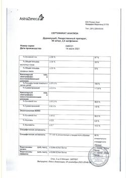 25048-Сертификат Имфинзи, концентрат д/приг раствора для инфузий 50 мг/мл 2,4 мл фл 1 шт-2