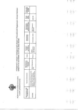 25457-Сертификат Мотилиум, суспензия для приема внутрь 1 мг/мл 100 мл 1 шт-3