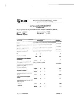 26863-Сертификат Белосалик лосьон, раствор для наружного применения 50 мл фл-кап 1 шт-1