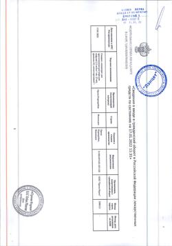 27321-Сертификат Симдакс, концентрат д/приг раствора для инфузий 2,5 мг/мл 5 мл фл 1 шт-8