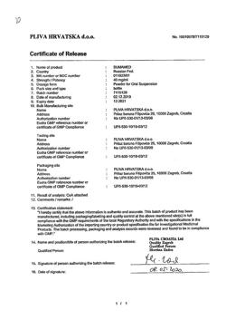 27869-Сертификат Сумамед форте, порошок д/приг суспензии для приема внутрь 200 мг/5 мл вкус банановый 16,74 г 1 шт-2