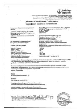 28084-Сертификат Беродуал Н, аэрозоль для ингаляций 20 мкг+50 мкг/доза 200 доз 1 шт-31
