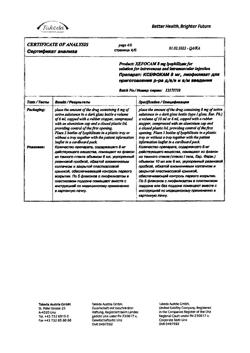 28131-Сертификат Ксефокам, лиофилизат д/приг раствора для в/в и в/м введ 8 мг 5 шт-83