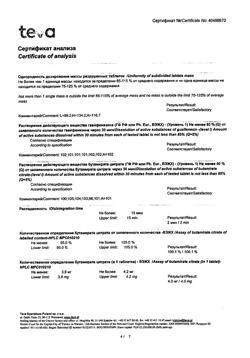 28681-Сертификат Амбробене Стоптуссин, таблетки 4 мг+100 мг  20 шт-36