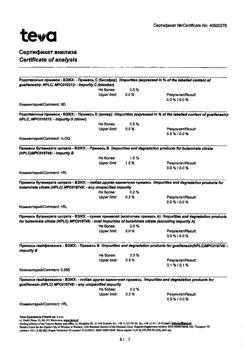 28681-Сертификат Амбробене Стоптуссин, таблетки 4 мг+100 мг  20 шт-26