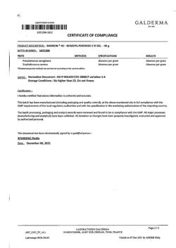 28871-Сертификат Базирон АС, гель для наружного применения 5 % 40 г 1 шт-11