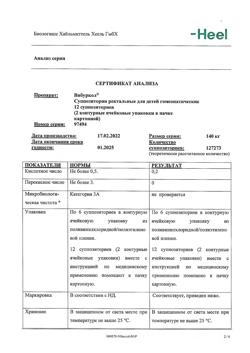 2889-Сертификат Вибуркол, суппозитории ректальные 12 шт-5