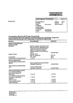 29395-Сертификат Триметазидин МВ-Тева, таблетки с пролонг высвобождением покрыт.плен.об. 35 мг 60 шт-11