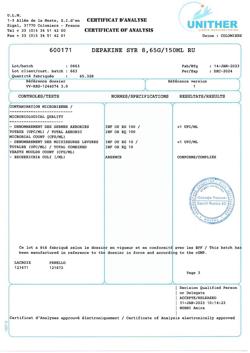 29678-Сертификат Депакин, сироп 57,64 мг/мл 150 мл-4