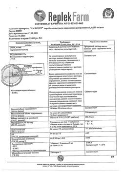 29716-Сертификат Оралсепт, спрей для местного применения дозированный 0,255 мг/доза 30 мл 1 шт-14